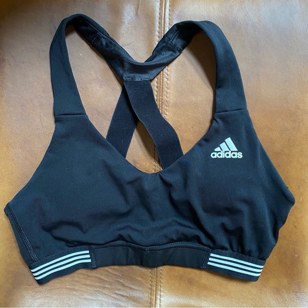 adidas Sports Bra Black Size Small